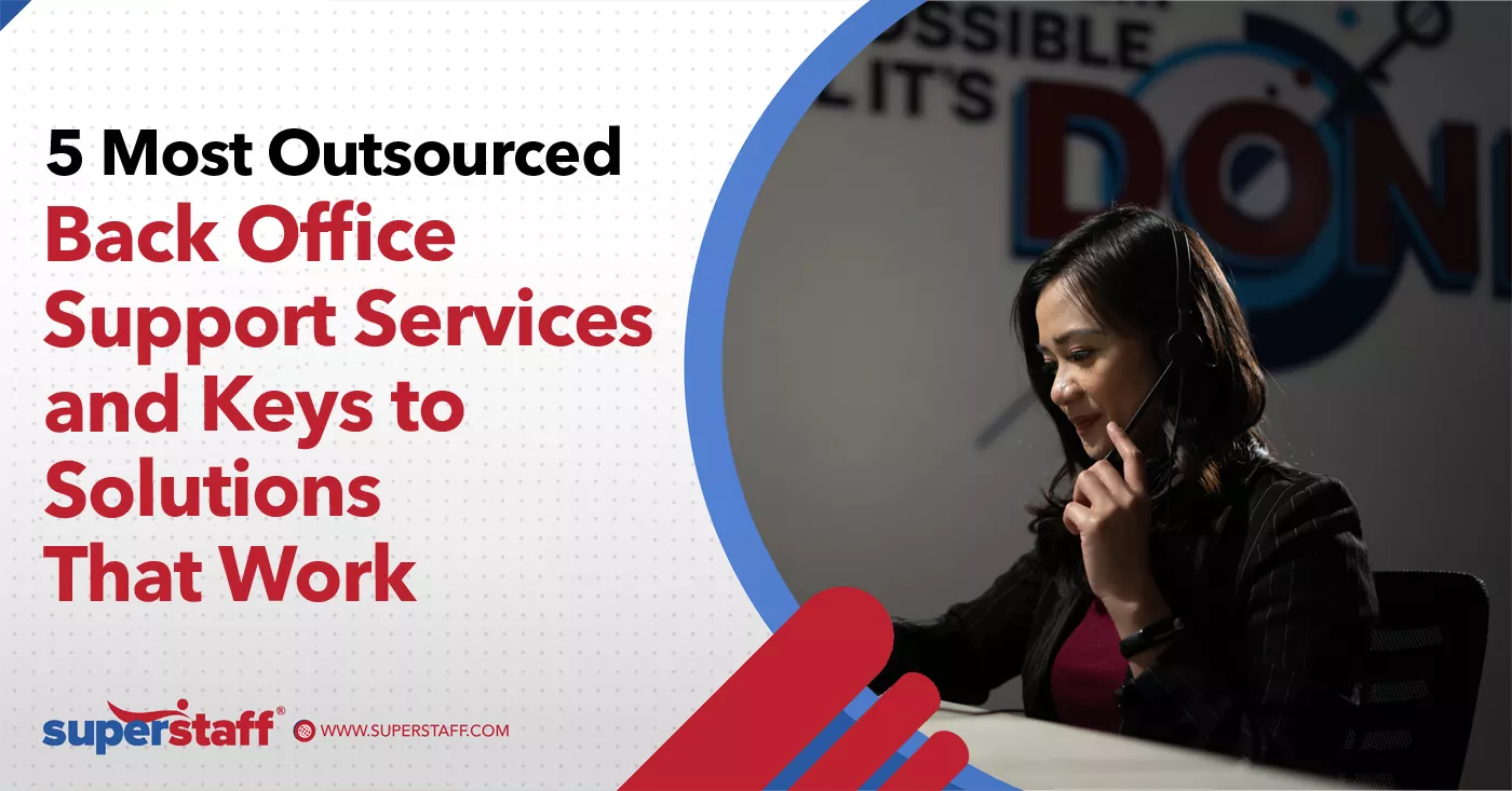5-most-outsourced 5 most Outsourced Back Office Supprot Services Banner