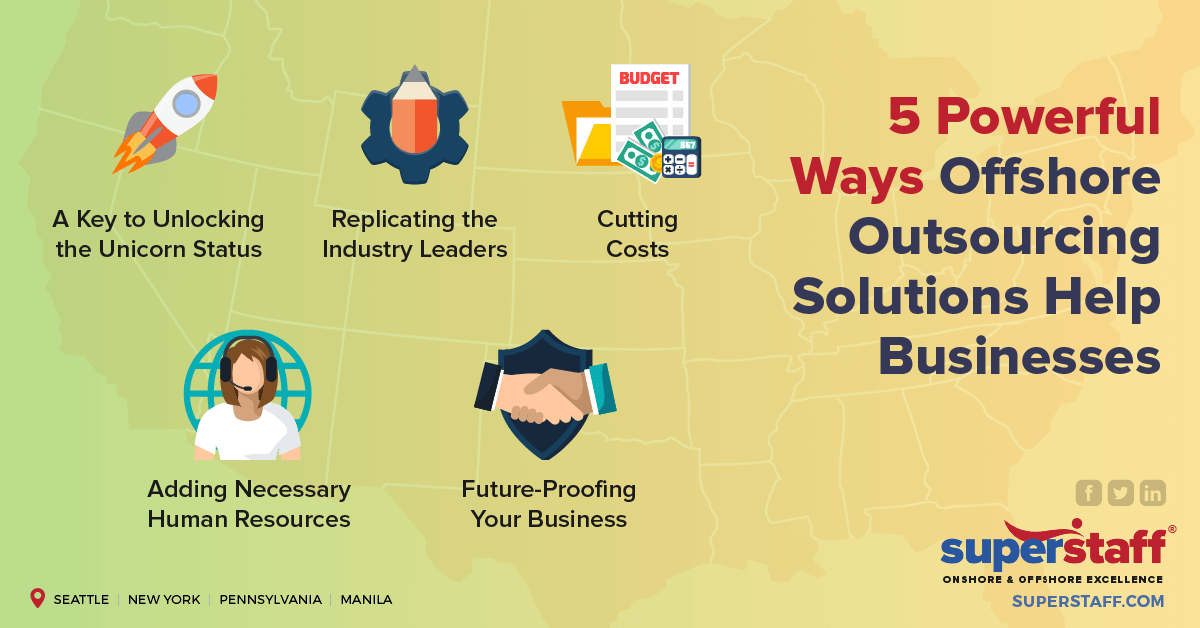 5_Powerful_Ways_Offshore_Outsourcing_Solutions_Help_Businesses Offshore Outsourcing Infographics