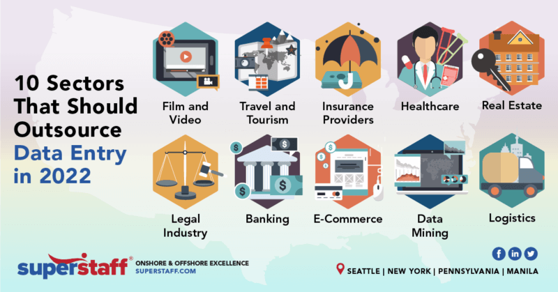 10 Sectors Outsource Data Entry How Data Entry Outsourcing Help Different Sectors