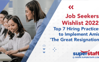 Job Seeker Wishlist 2022