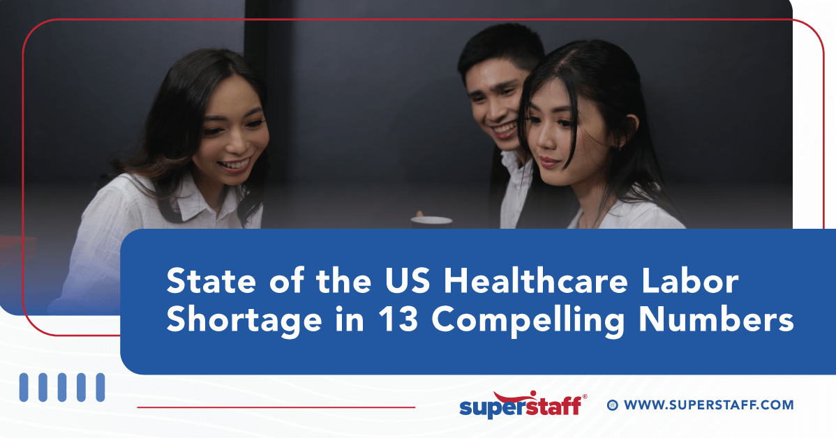 13 US Healthcare Labor shortage statistics featured State of US Healthcare Shortage
