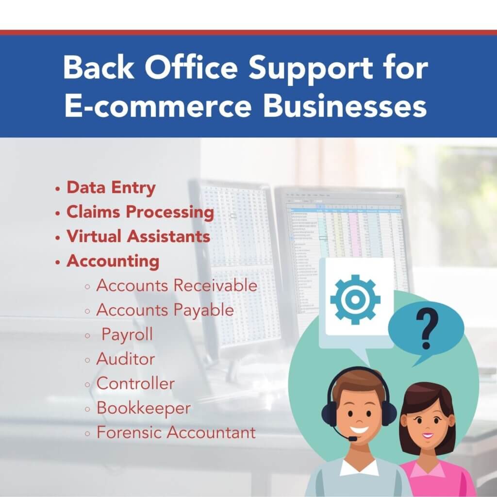 Back Office Support for Ecommerce Back office support for E-commerce Poster