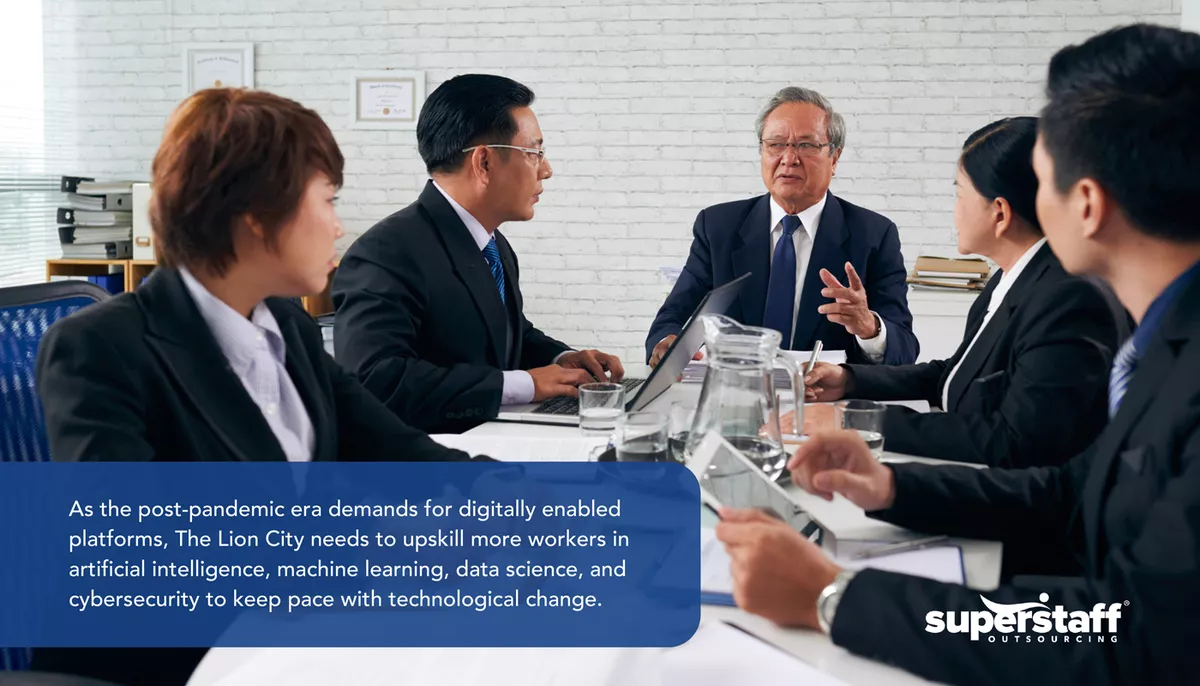 As-the-Post-Pandemic Five executives discuss impacts of Singapore labor shortage.