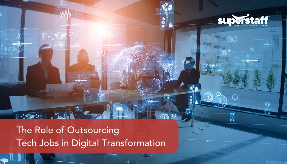 Featured_Image Executives are inside a conference room, discussing about outsourcing tech jobs.