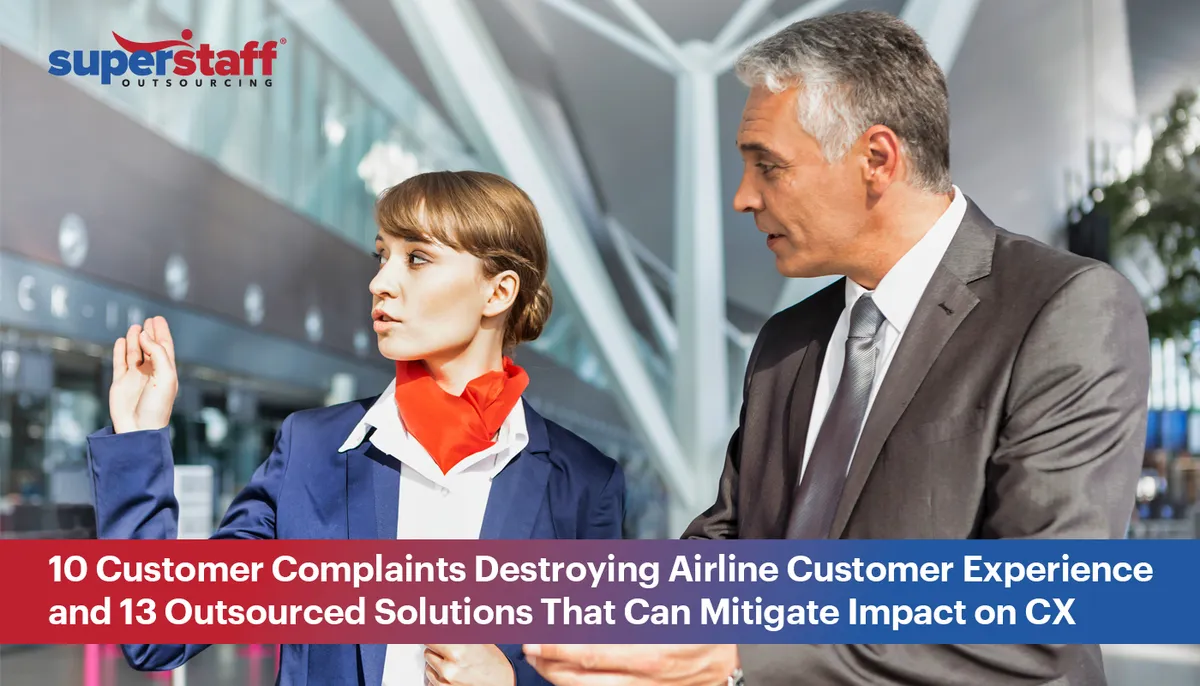 10-Customer-Complaints-Destroying-Airline-Customer-Experience–and-13-Outsourced-Solutions-That-Can-Mitigate-Impact-on-CX 10 Airline Customer Complaints BPO Solutions Can Resolve Banner