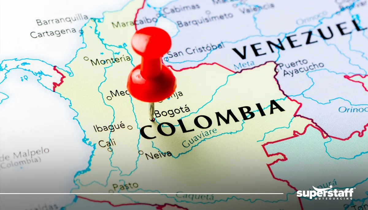 Facts about Colombia: It's one of the earth’s largest nations in terms of area.