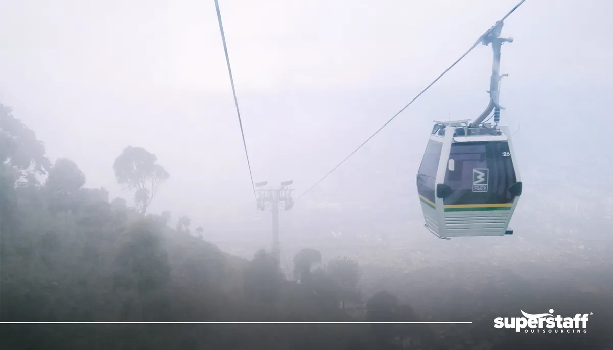 Facts about Colombia: Medellin was the first city in the world to use cable cars for mass transit.