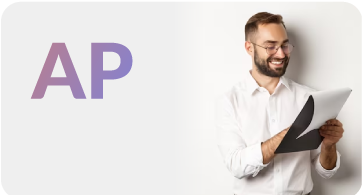 Accounts-payable-Professionals Man holding a checklist