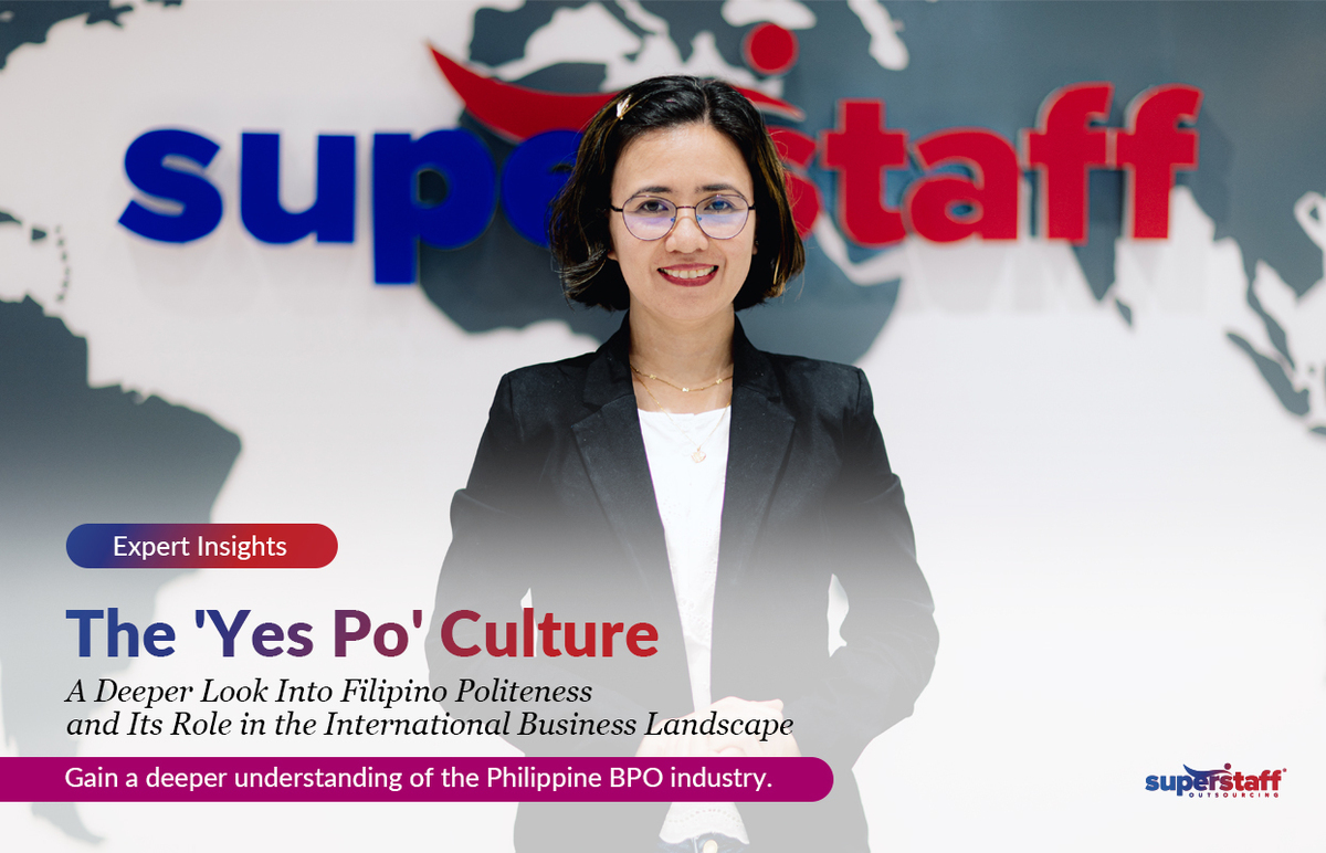 Our-_Yes-Po_-Culture_Featured An employee from a BPO Philippines SuperStaff smiles ta the camera.