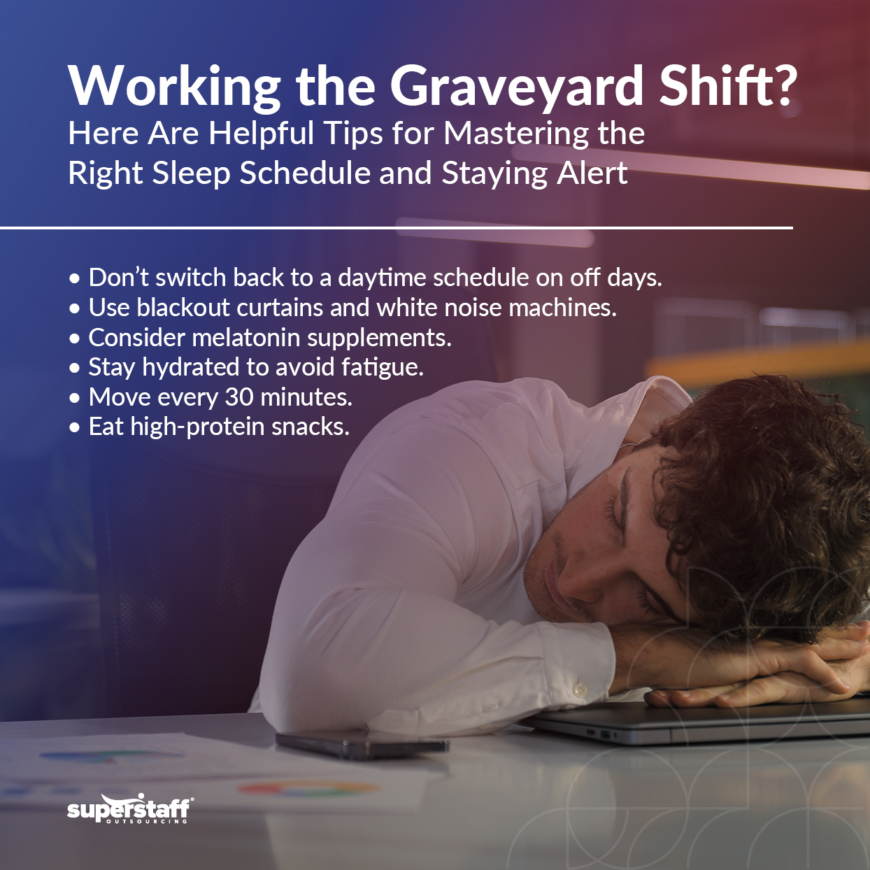 The-3-AM-Struggle_Mini-Info-1 A mini infographic shows helpful tips for surviving a graveyard shift schedule