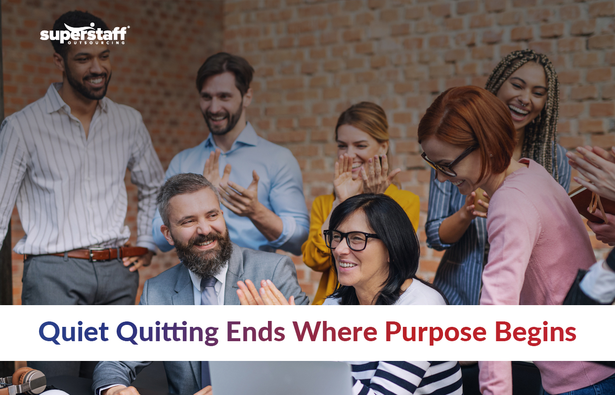When people find meaning in what they do, they bring more than just skills—they bring energy, creativity, and commitment. Build a culture rooted in purpose-driven work, and watch quiet quitting turn into genuine engagement.
