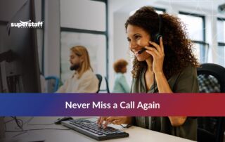 Live agent answering customer call professionally — representing outsourced phone answering services for small business growth.