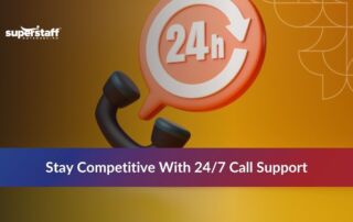 Modern outsourcing solution offering 24/7 call center services to improve customer satisfaction and boost competitiveness in 2025.