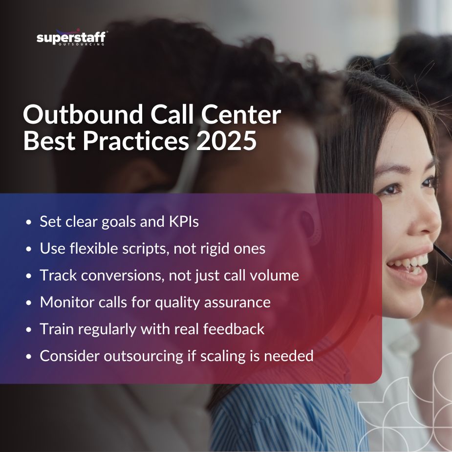 Outbound Call Center Management_MI Infographics about the best practices in outbound call center management