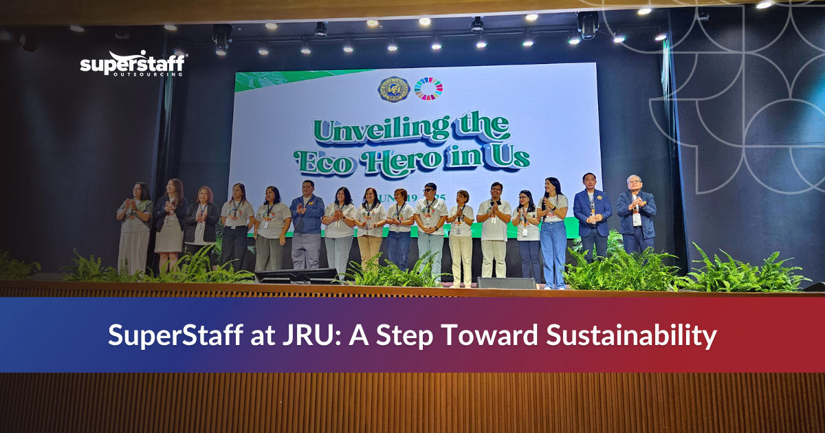 SuperStaff joins JRU’s SDG launch to strengthen sustainability partnerships