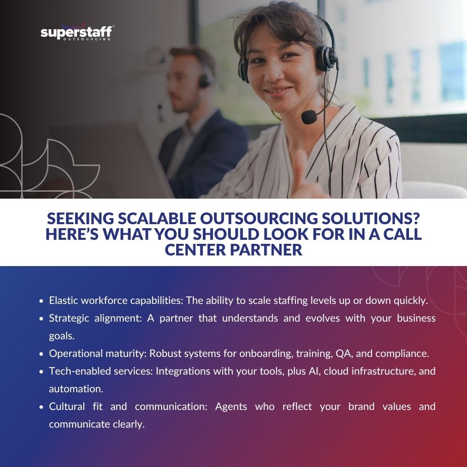 What to Look for in a Call Center_MI Scalable outsourcing solutions team managing multichannel call center operations.