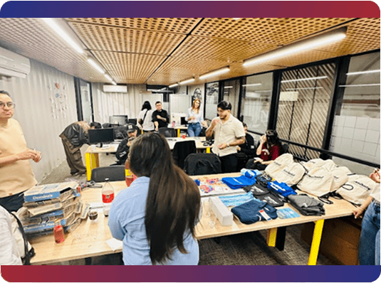 High-performing team at Colombian outsourcing center