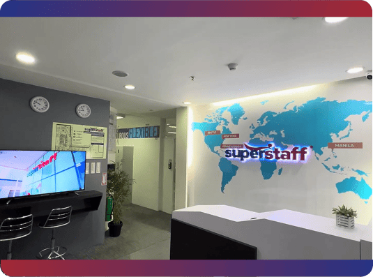 Modern office space for outsourcing to the Philippines