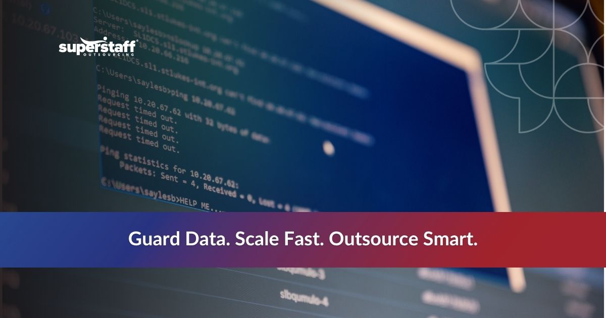 BPO for IT Compliance_Featured Developer coding on screen representing IT security outsourcing services