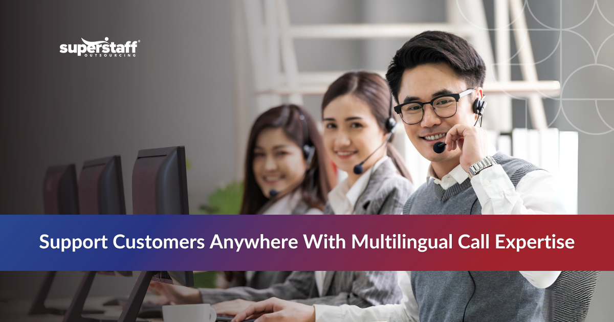 Benefit From Multilingual_Featured Call center agents working together, representing multilingual call center services for global customer support.