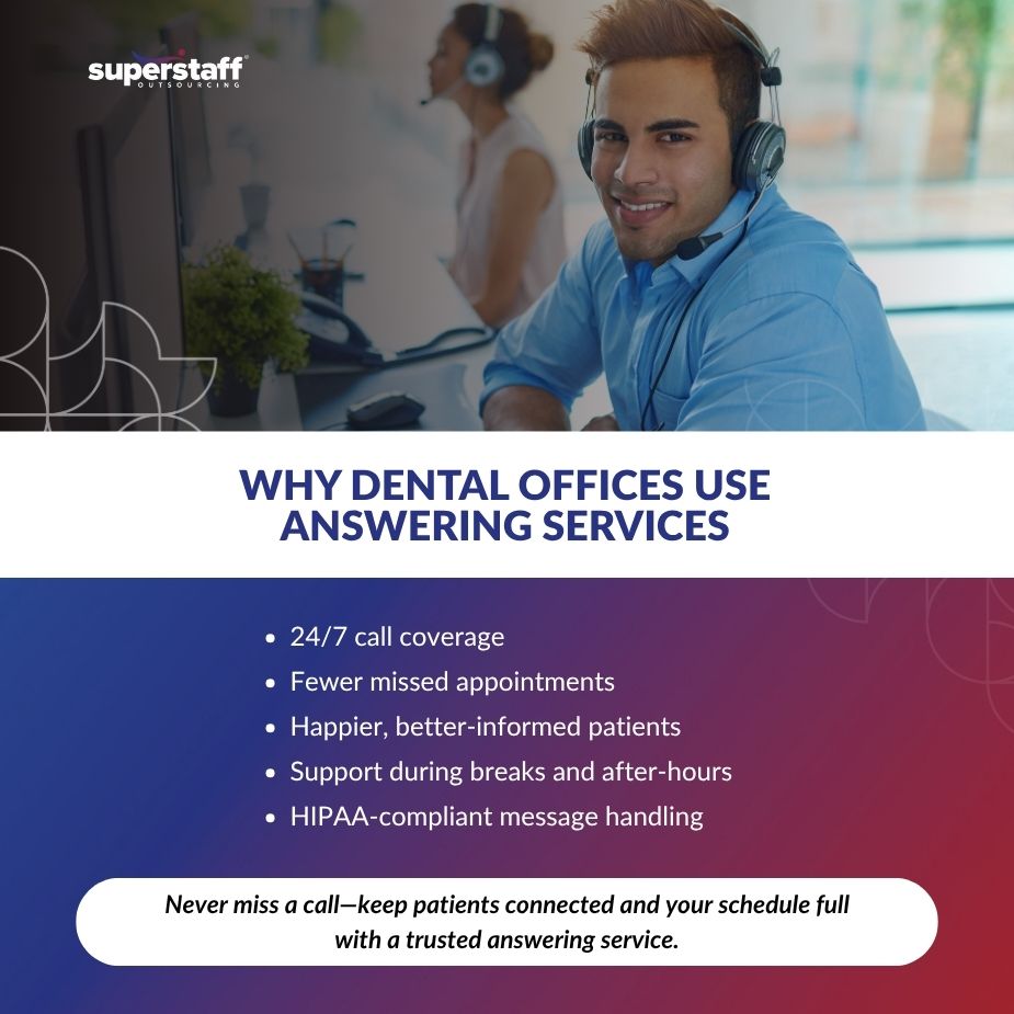 Dental Practices Turning to Answering Services_MI Professional using a headset at a dental phone answering service, ensuring patient connections and support.