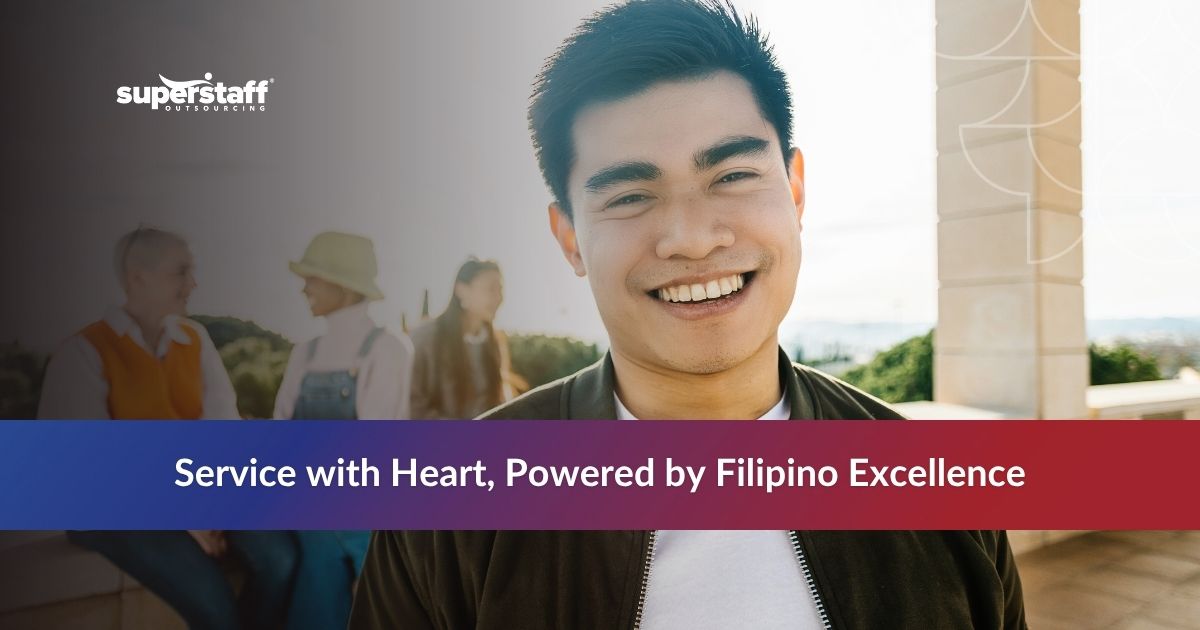 Smiling Filipino call center agent for excellent service