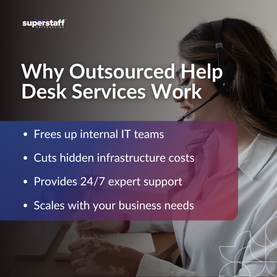 _Help Desk Is Costing You More_MI Infographics about benefits of outsourced help desk services in cost-cutting
