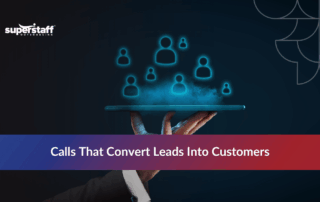 agent delivering outbound telemarketing services for lead generation