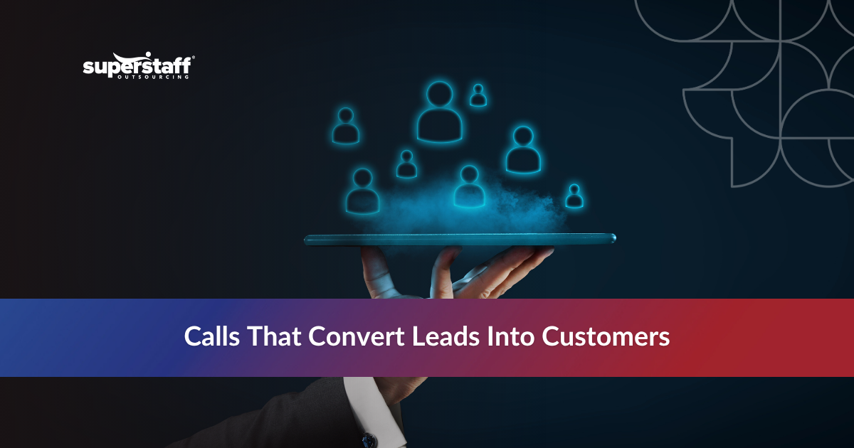 agent delivering outbound telemarketing services for lead generation