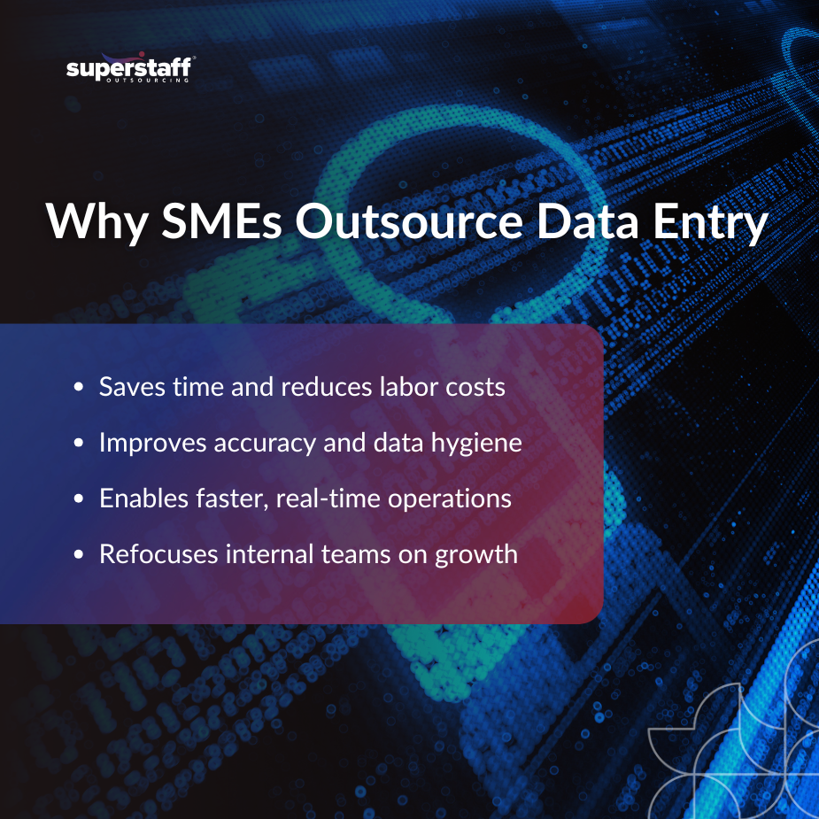 Small and Mid-Sized Businesses _MI professionals working to outsource data entry tasks efficiently