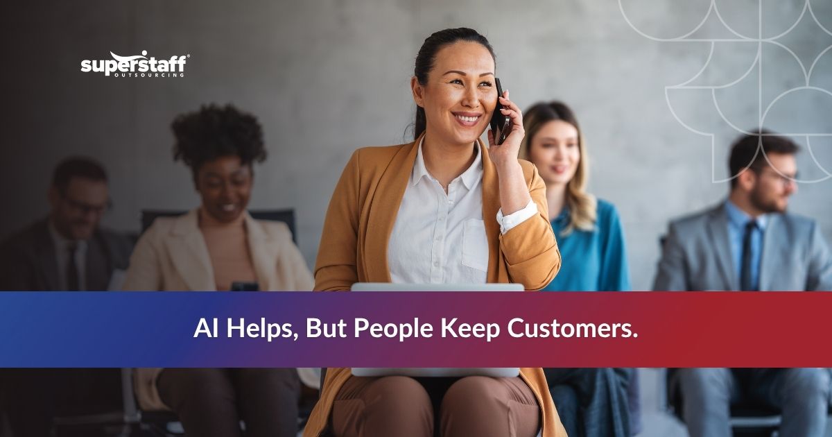 Customer with artificial intelligence in CX support system