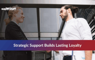 Call center agents providing personalized support as part of an outsourced customer service team