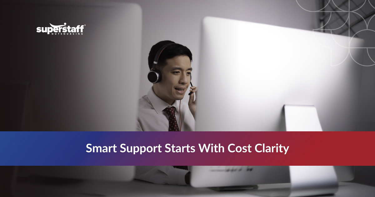 Call Before You Outsource_Featured Call center agent working representing how to calculate cost per call