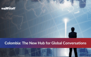 Agents in Colombia providing multilingual call center outsourcing