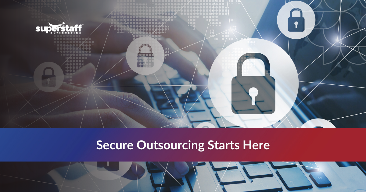 IT team addressing outsourcing cybersecurity risks