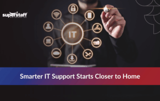 Comparison of nearshore IT services and offshore options, highlighting benefits like faster updates and stronger collaboration.