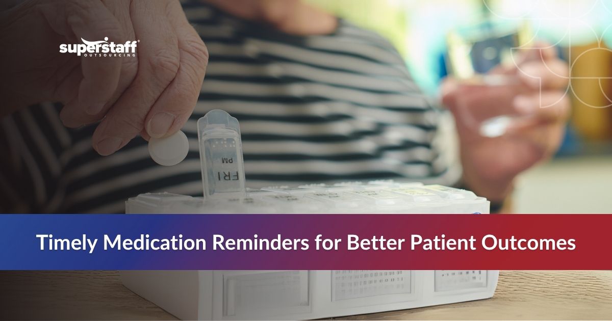 Visual showcasing Medication Reminder Services and medical transcription tools for accurate healthcare support.