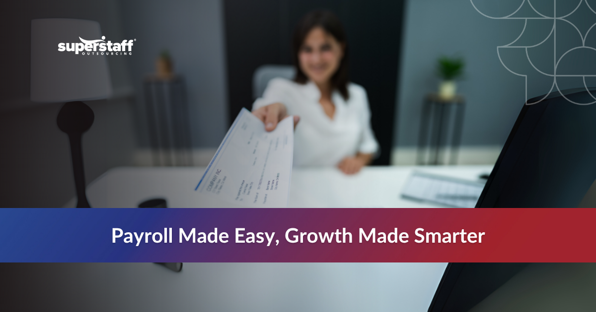 Team using outsourced payroll processing for smooth operations