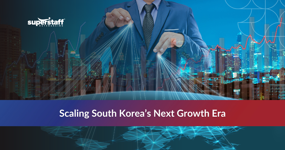 Powering South Korea_Featured Business team showcasing outsourcing trends in South Korea