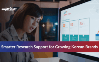 Korean brands benefit from remote research assistants for data organization, competitor tracking, and eCommerce support.