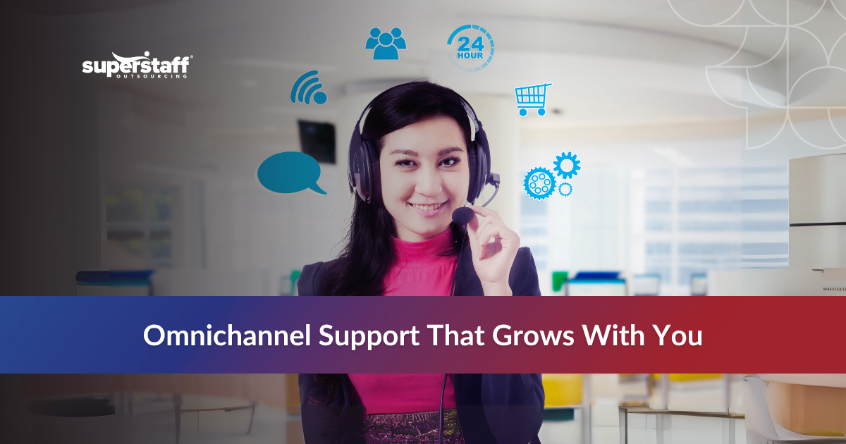 Your Brand Is Growing_Featured Call center agent working, representing how to scale omnichannel customer support efficiently.