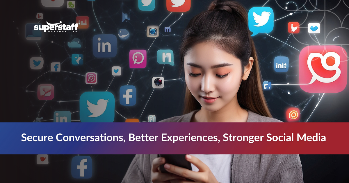 Team managing social media moderation services to improve customer experience and brand safety.