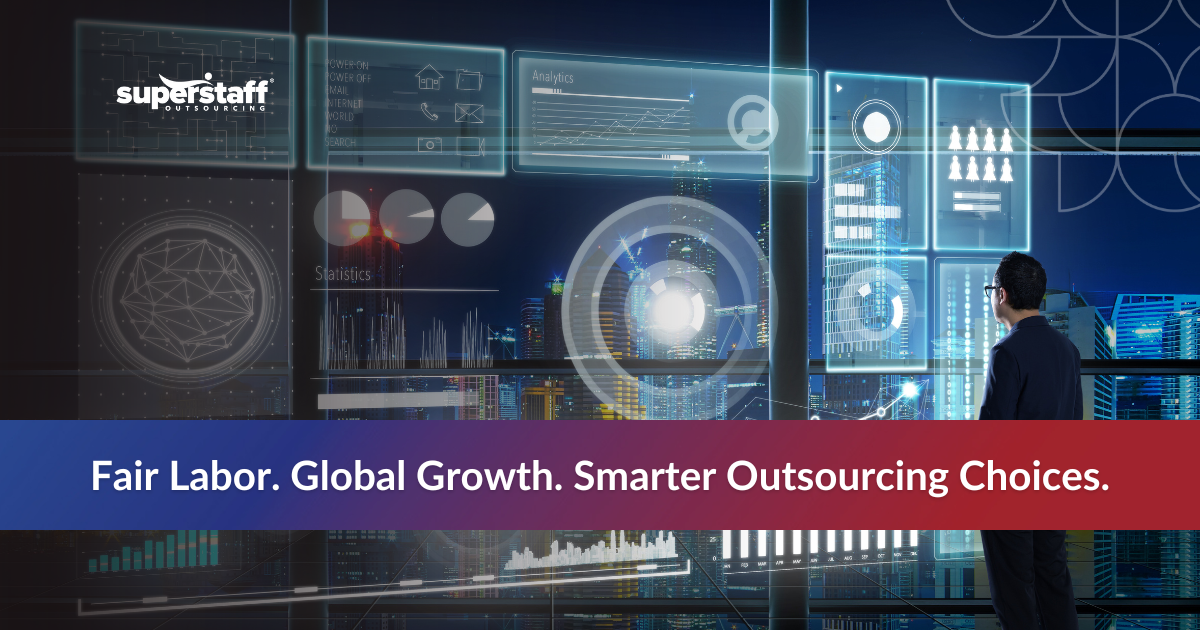 Outsourcing Models_Featured Team working under a fair trade outsourcing model