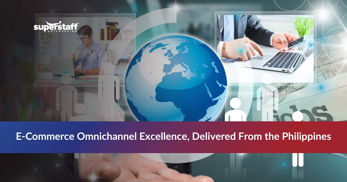 _Philippines Support_Featured Global collaboration concept illustrating how an omnichannel contact center connects businesses with customers worldwide.