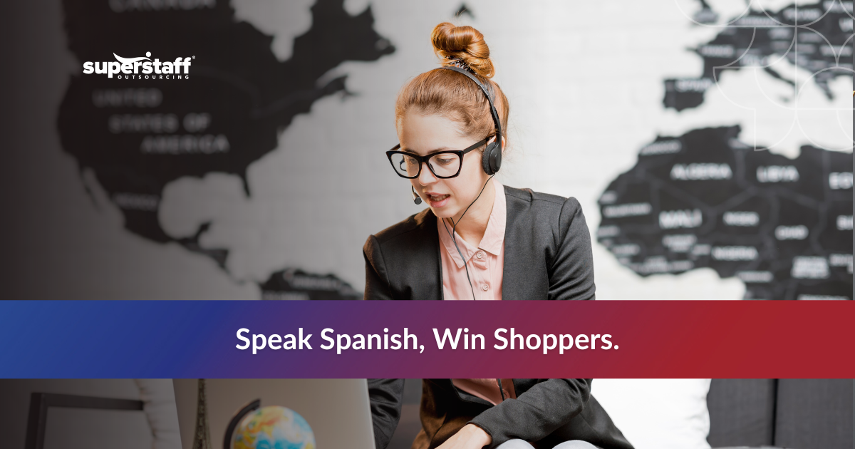 Powerful Benefits_Featured Retail staff providing Spanish speaking customer service to engage and support Latino shoppers.