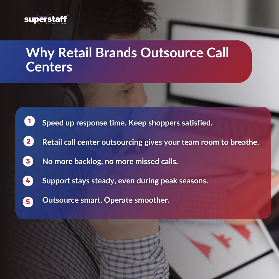 Retail Call Center_MI Retail call center outsourcing team of agents working happily in office