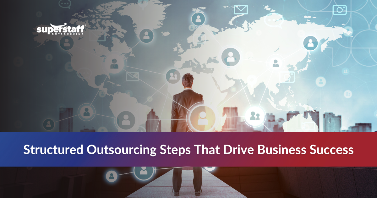 Document outlining outsourcing best practice guideline steps