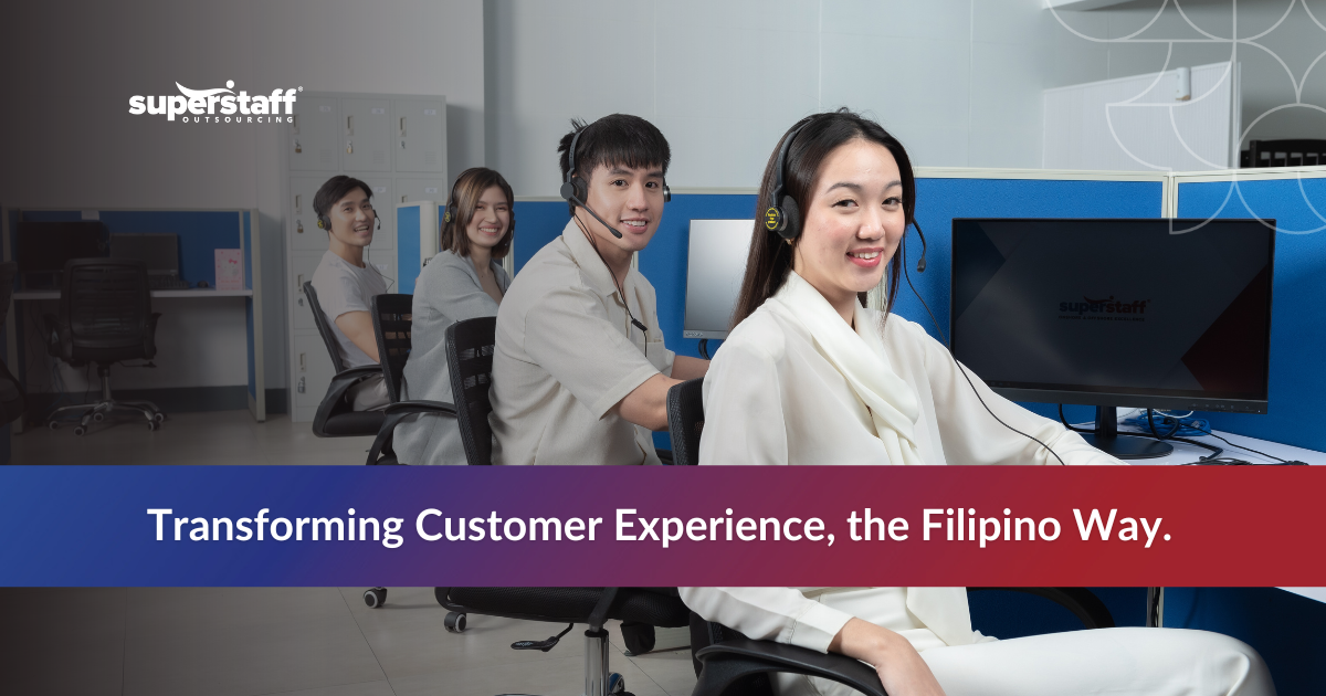 Empathy and Excellence_Featured Filipino professionals in meeting discussing customer experience outsourcing strategies and services