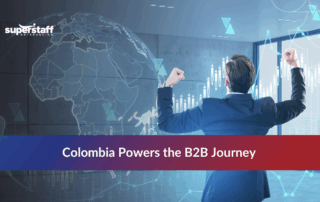 Business team in Colombia enhancing the B2B customer journey